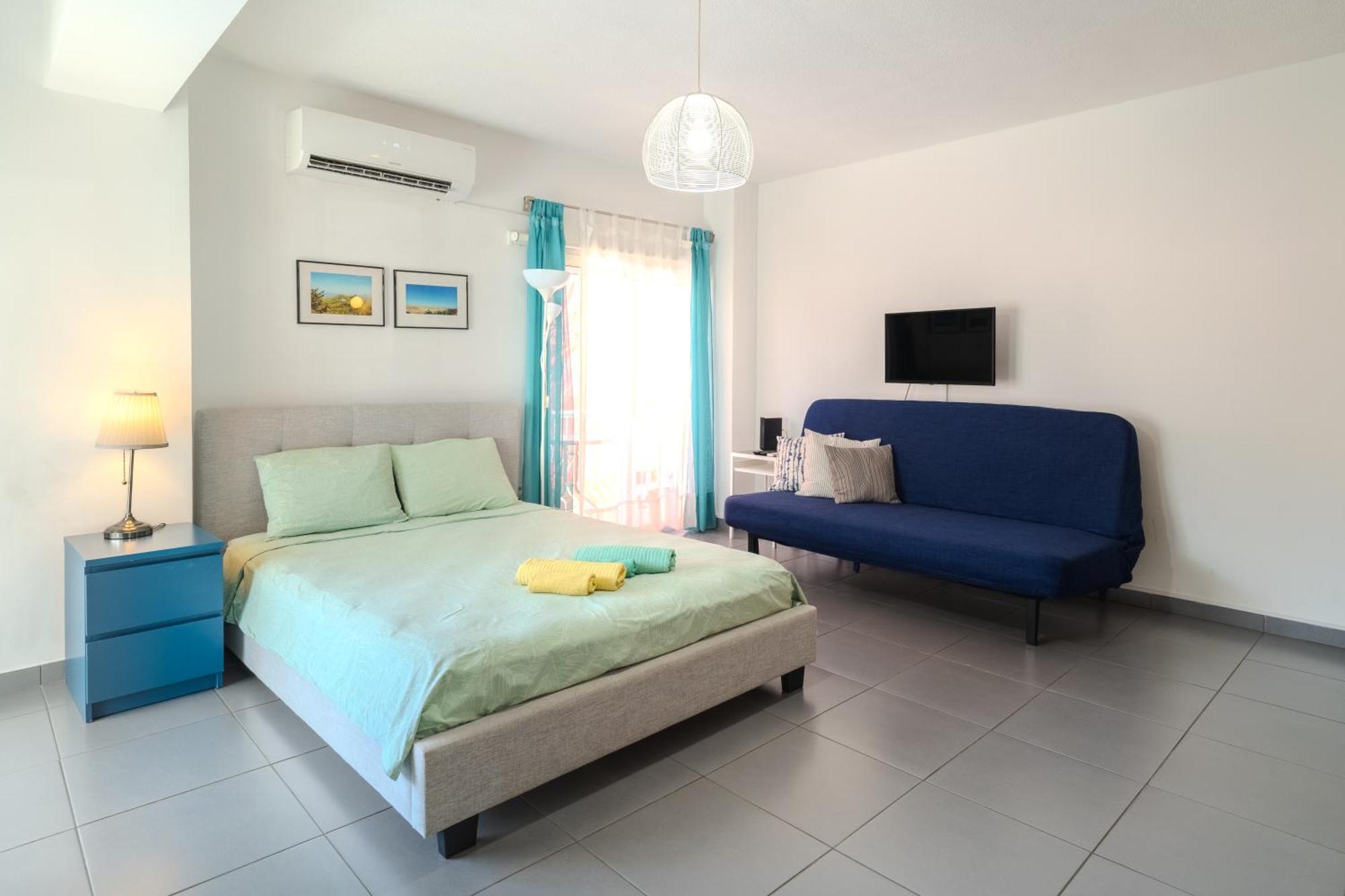 Mackenzie Blu Beach Studio Larnaca Exteriör bild